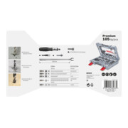 Kit perceuse et visseuse Bosch Premium X-Line, 105 pièces
