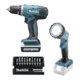 Kit perceuse et visseuse sans fil Makita DF347DWLX1-1