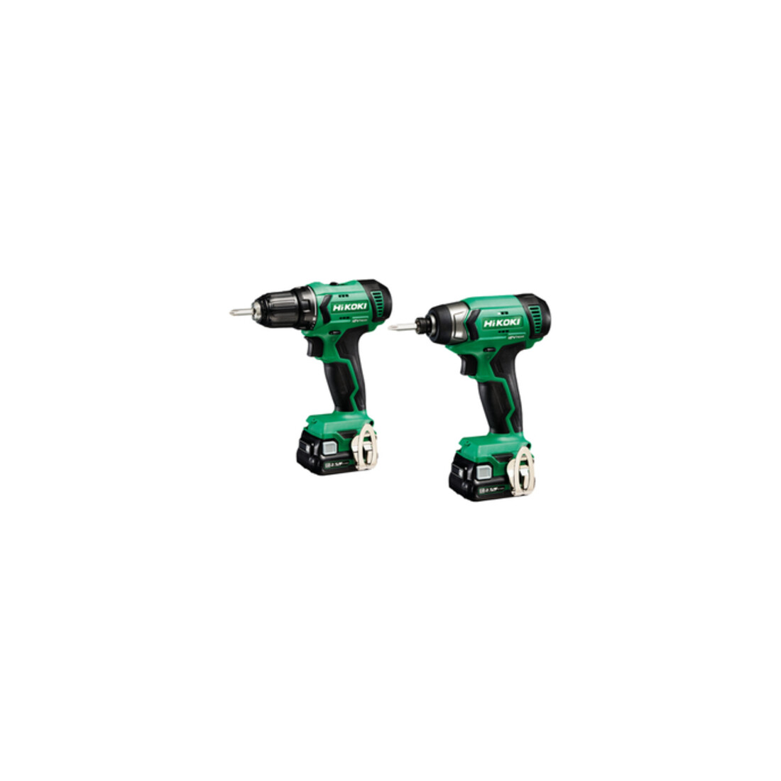 Kit perceuse-visseuse sans fil 12V + visseuse à chocs HiKOKI KC12DA