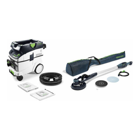 Kit ponceuse à long manche Festool PLANEX LHS-E 225/CTL36