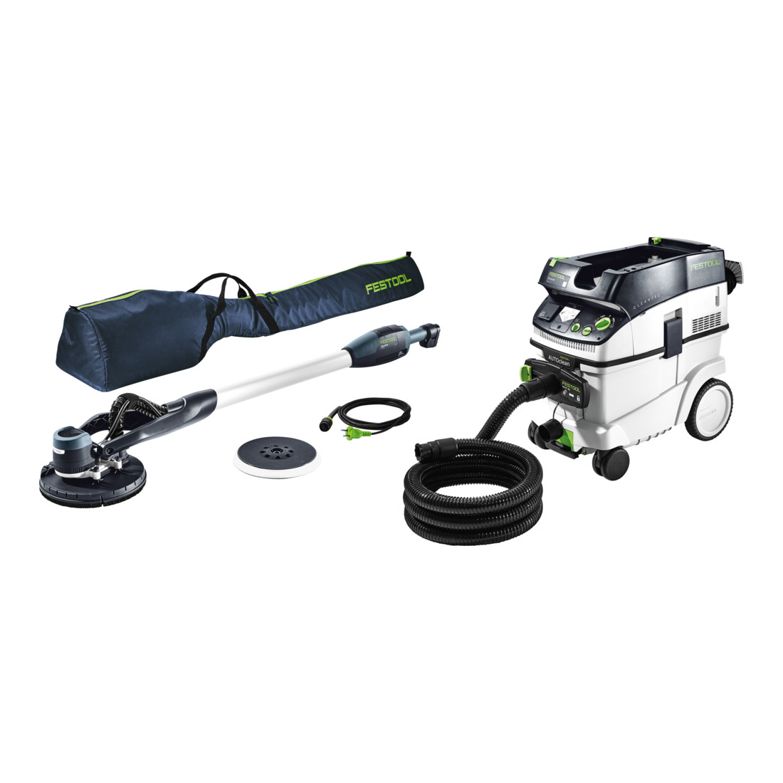 Kit ponceuse à long manche Festool PLANEX LHS-E 225/CTL36