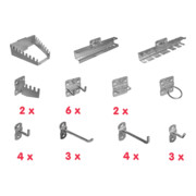 Kit porte-outils Aerotec 28 pcs. PRO-1