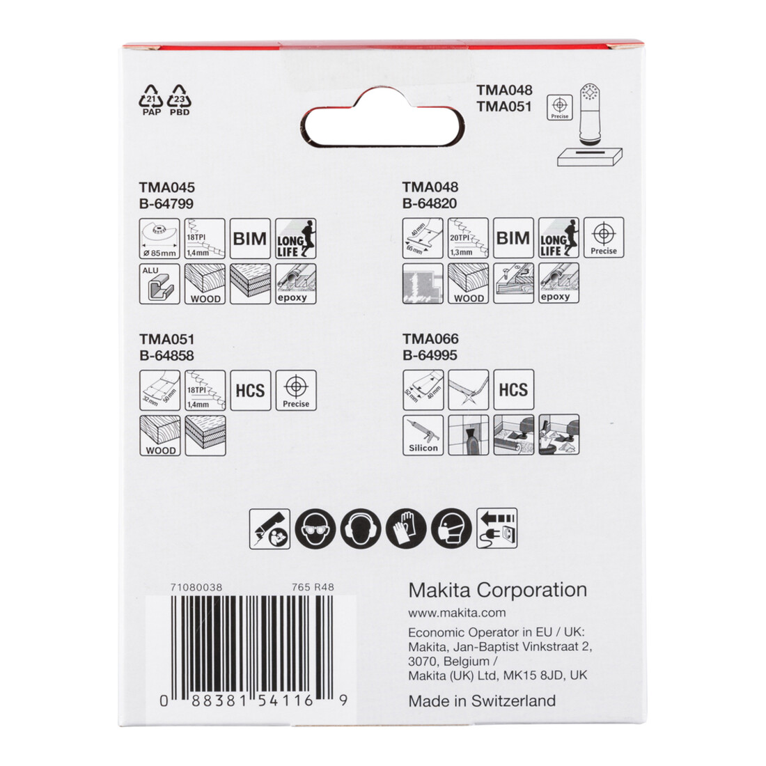 Kit pour plancher FloorSet Makita2 B-67505