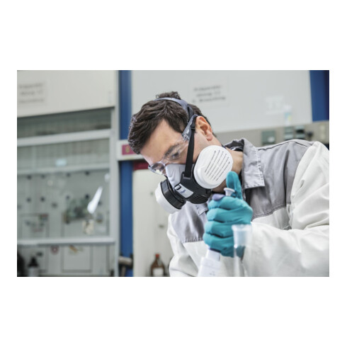 Kit pour travailleurs chimiques Dräger - demi-masque X-plore 3300 M avec filtre ABEK1 Hg P3 R D