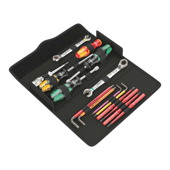 Kit sanitaire/chauffage Wera Kraftform Kompakt SH 2 15 pcs