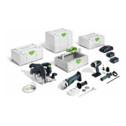 Kit sans fil pour le bois Festool HKC 55/TPC 18/AGC 18/TB 137