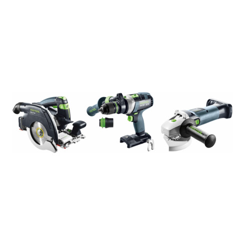 Kit sans fil pour le bois Festool HKC 55/TPC 18/AGC 18/TB 137