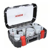 Kit scie cloche Bosch Progressor for Wood and Metal, kit Electricien 11 pièces 25-86 mm-2