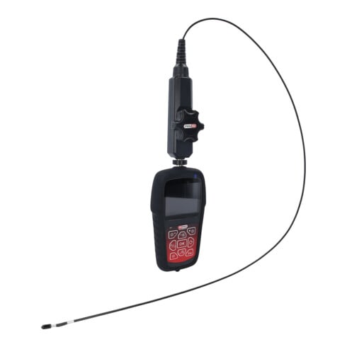 Kit vidéoscope HD avec sonde de caméra frontale HD 180° et 0° Ø 3,9 mm KS Tools gaine flexible en PVC KS Tools 3 pcs