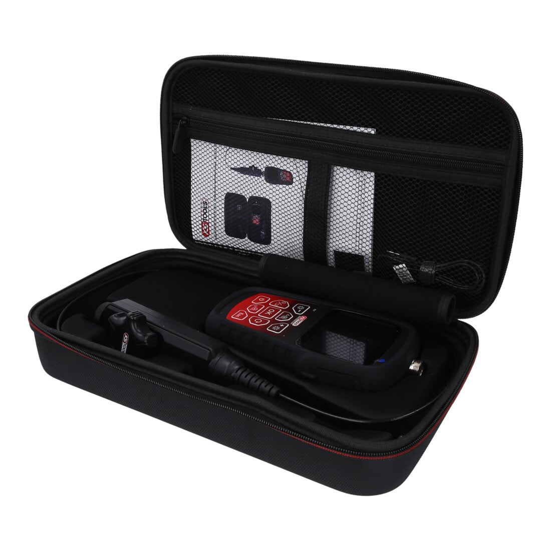 Kit vidéoscope HD avec sonde de caméra frontale HD 180° et 0° Ø 3,9 mm KS Tools gaine flexible en PVC KS Tools 3 pcs
