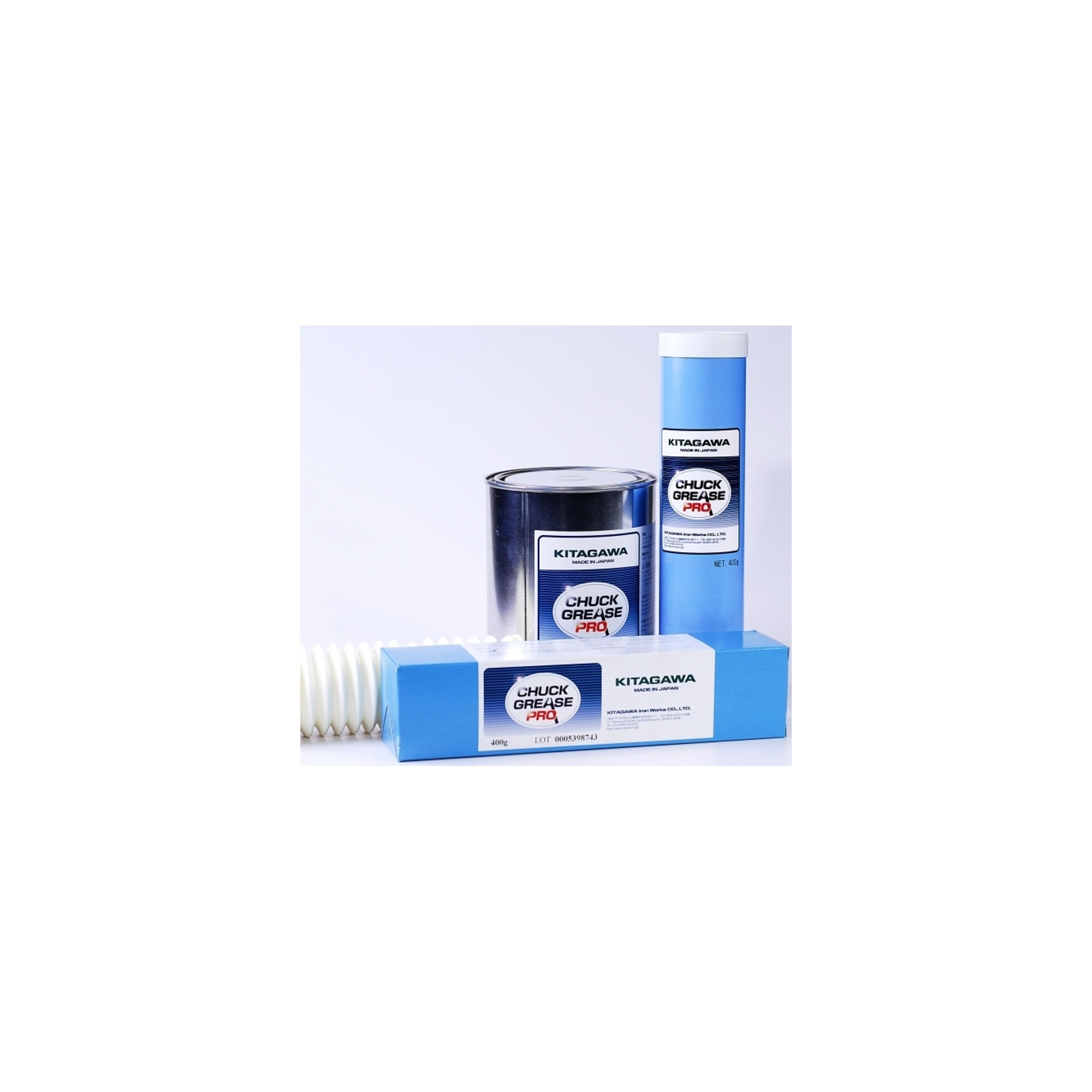 KITAGAWA Futterfett Chuck Grease Pro 400g-Kartusche