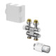 Kits de raccordement OV pour radiateurs de salle de bains Multiblock TF/Uni SH/swivel/changable-1