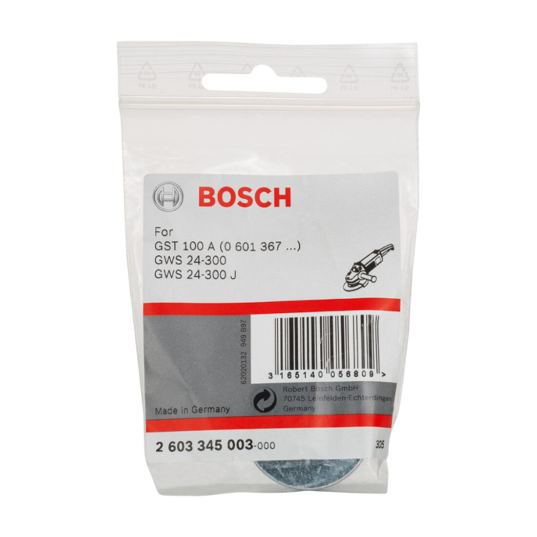 Kits de serrage Bosch pour meuleuses d'angle Bosch