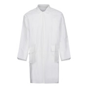 Kittel Kat.III Typ PB6(B) EN13034 EN14126:2003 Gr.XXL weiss Kragen 5Druckknoepfe