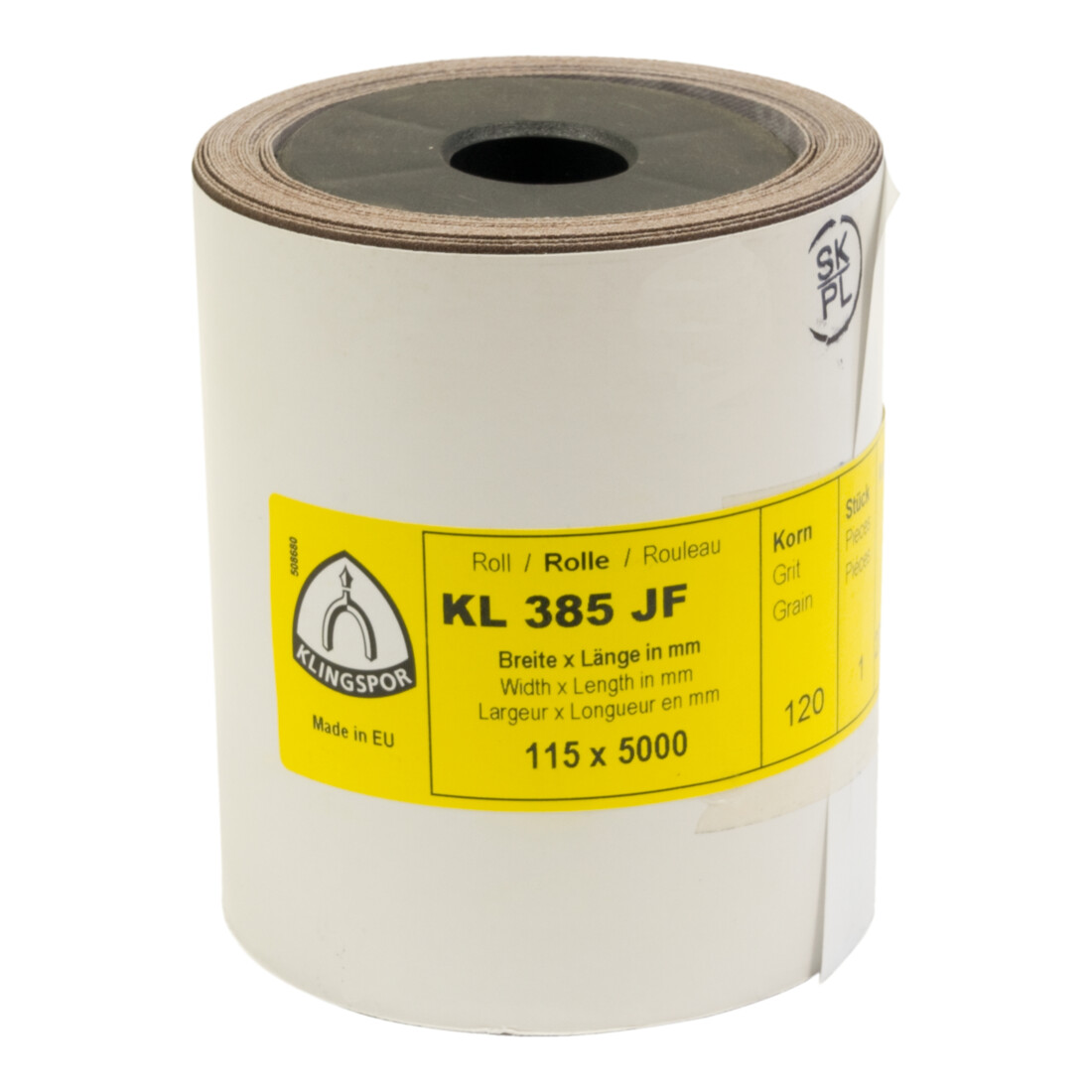 KL 385 JF Rouleaux Klingspor 115 x 5000 mm Grain 120
