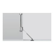 Klappenhalter Klassik D mit Lager L 258 D / 300, links, vernickelt