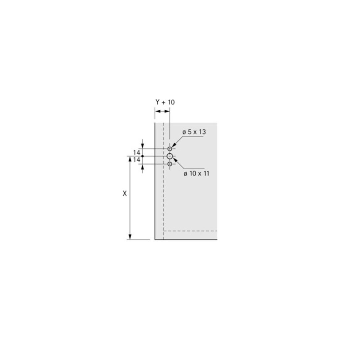 Klappenhalter Lift Mini Ku.Federkraft 60N HETTICH