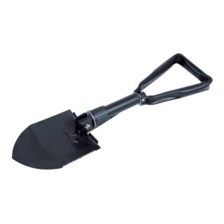 Klappspaten Blattmaß 250x150mm MET m.Hacke 980g