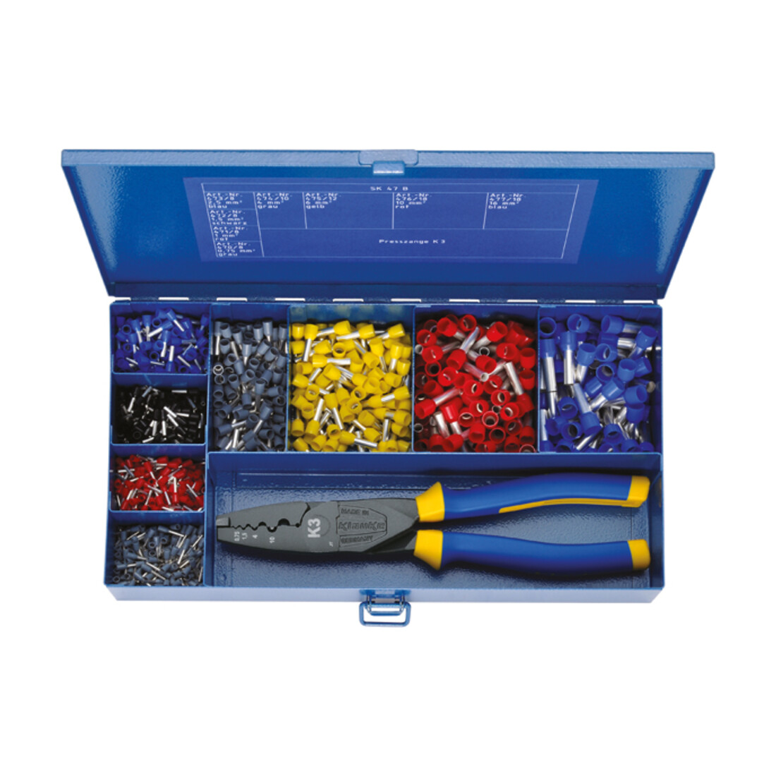 Klauke Boîte d'assortiment équipée SK 47/B