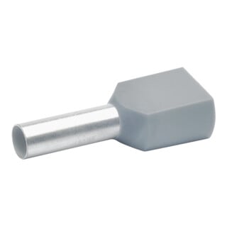Klauke Cosse à double conducteur 2x4 mm² isolée verte 874/12