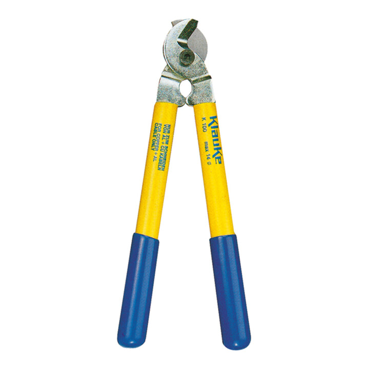 Klauke Hand-Schneidwerkzeug für Al- und Cu-Kabel bis d: 14 mm