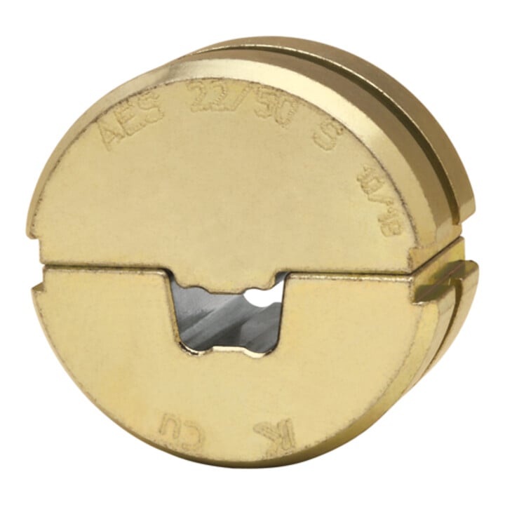 Klauke Presseinsatz K22er-Reihe, für Aderendhülsen, Querschnitt 50 mm²