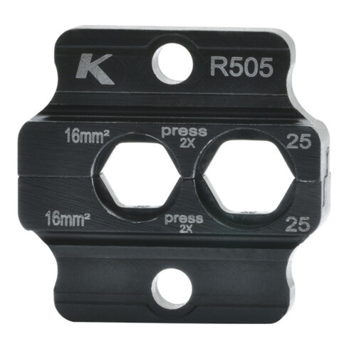 Klauke Presseinsatz R50er-Reihe für Rohrkabel/Verbinder normal 16 - 25qmm