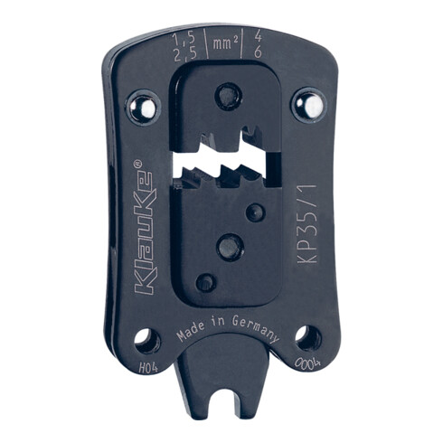 Klauke Presskopf für Aderendhülsen Rundpressung für beengte Kammermaße 1,5 - 6 mm²