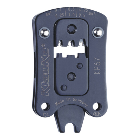 Klauke Presskopf für Flachsteckhülsen 2,8 mm Steckbreite
