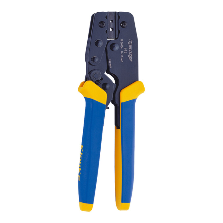 Klauke Presswerkzeug für Rohrkabelschuhe und Verbinder für Massivleiter 6 - 10 mm²