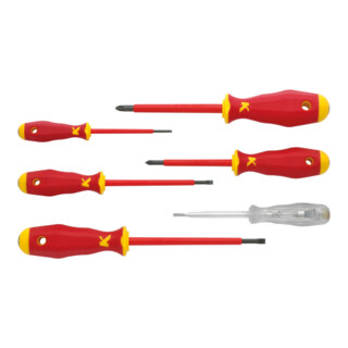 Klauke Set de tournevis VDE 6 pièces KL 390 IS