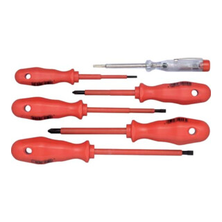 Klauke Set de tournevis VDE KL 399 IS 6 pièces manche 1K