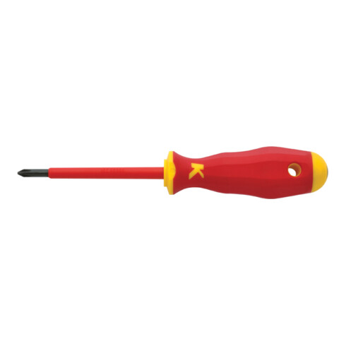 Klauke Tournevis cruciforme VDE 100 mm, PH 2 KL110PH2IS