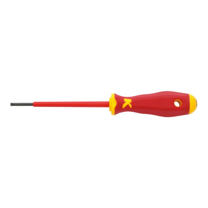 Klauke VDE-SchlitzSchraubendreher 75mm 2.5.0x0,4mm KL1007525IS