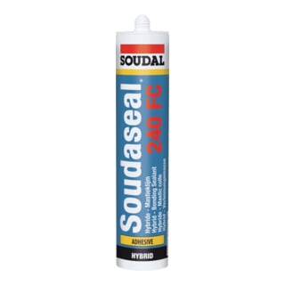 Kleb- u. Dichtstoff Soudaseal 240FC weiß 290ml Kartusche SOUDAL