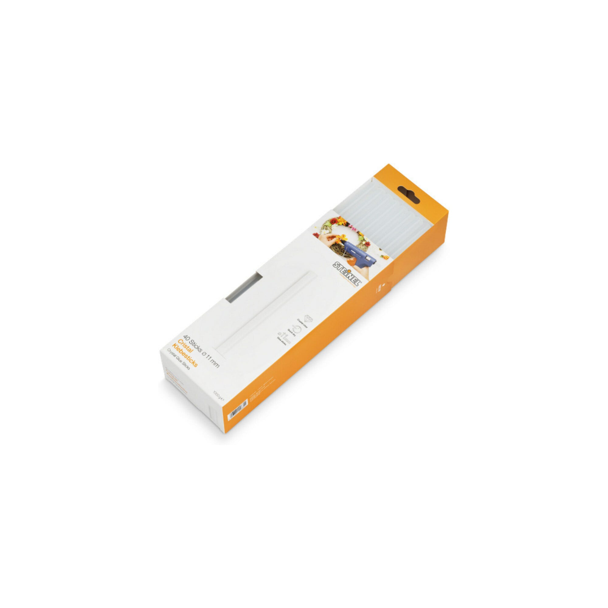Klebesticks CRISTAL L.250mm Klebepatronen-Ø 11mm 1000g STEINEL
