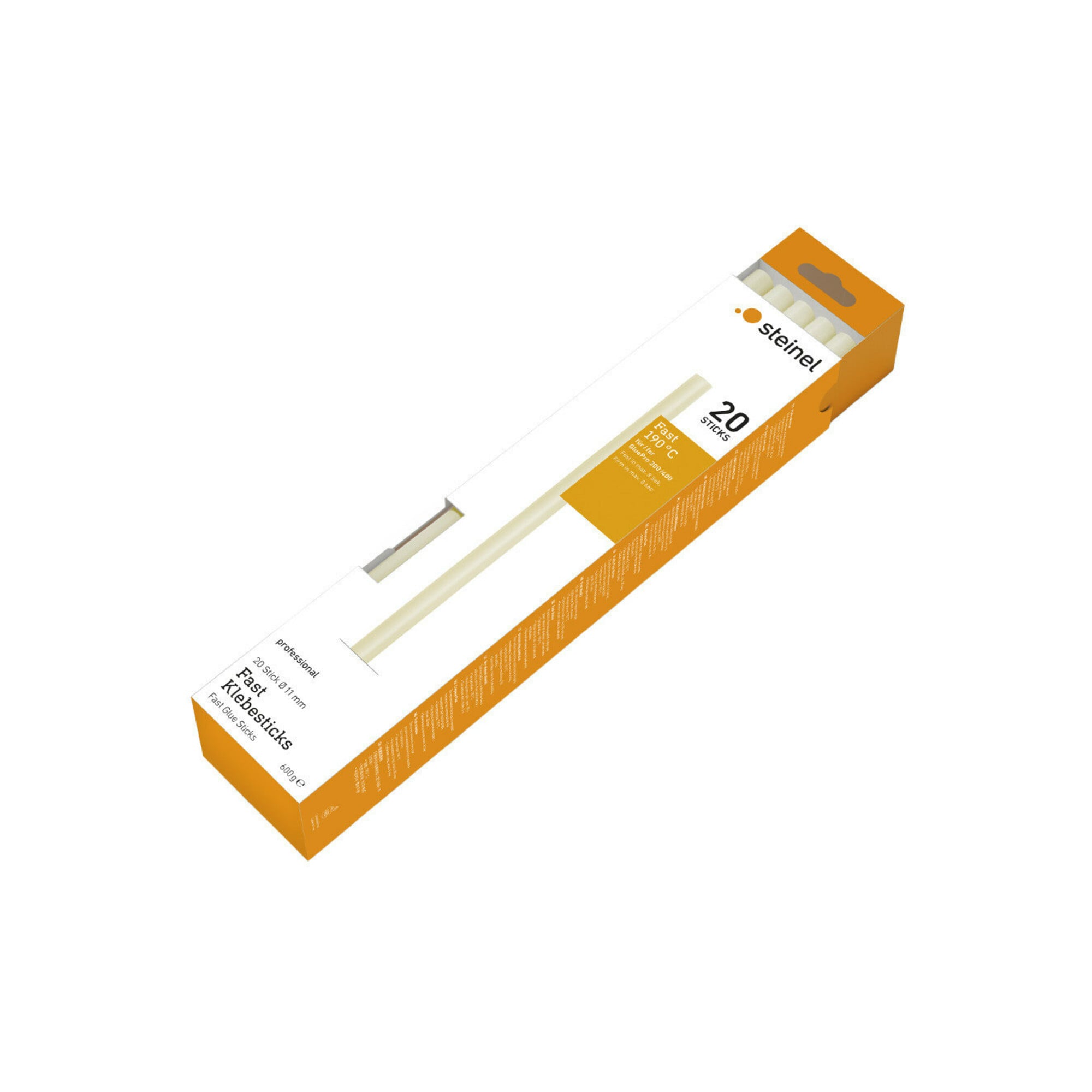 Klebesticks FAST L.300mm Klebepatronen-D.11mm 600 g/20 St.STEINEL