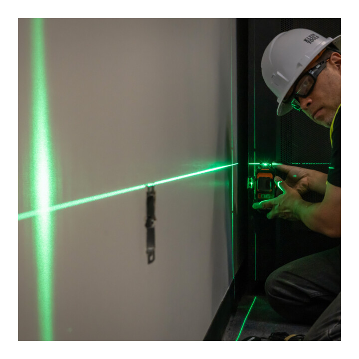 Klein Tools 360° groene zelfnivellerende lijnlaser 60 m oplaadbaar
