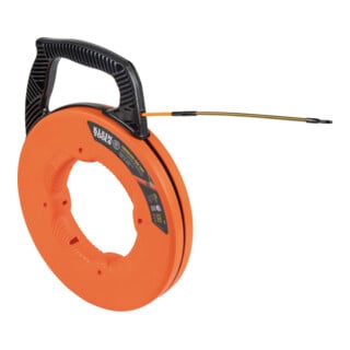 Klein Tools Bande d'installation en fibre de verre avec tête en acier 30,5 m