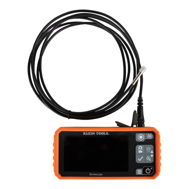 Klein Tools Borescope écran 4,3 pouces 720p caméra col de cygne 3 m IP67