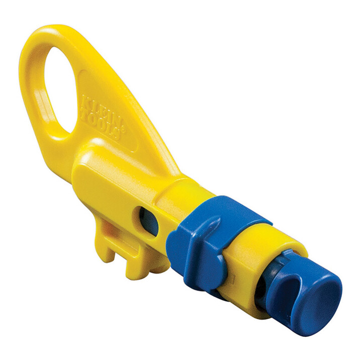 Klein Tools Combinatie-afstriptang voor coax- en netwerkkabels RG59 RG6 CAT5e CAT6