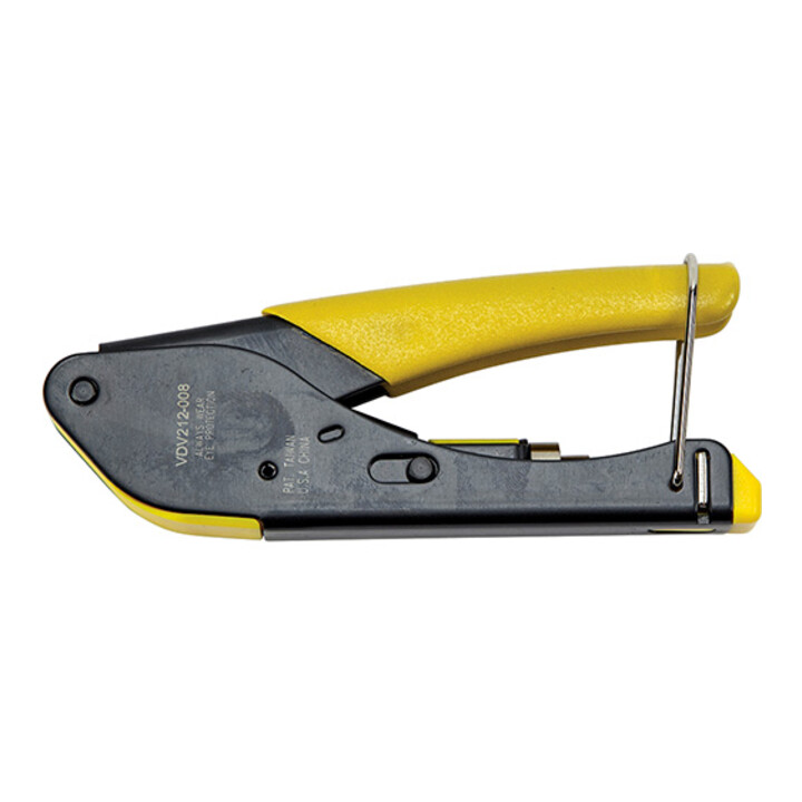 Klein Tools Compressietang coaxstekker F compact RG59 RG6 14,2 cm
