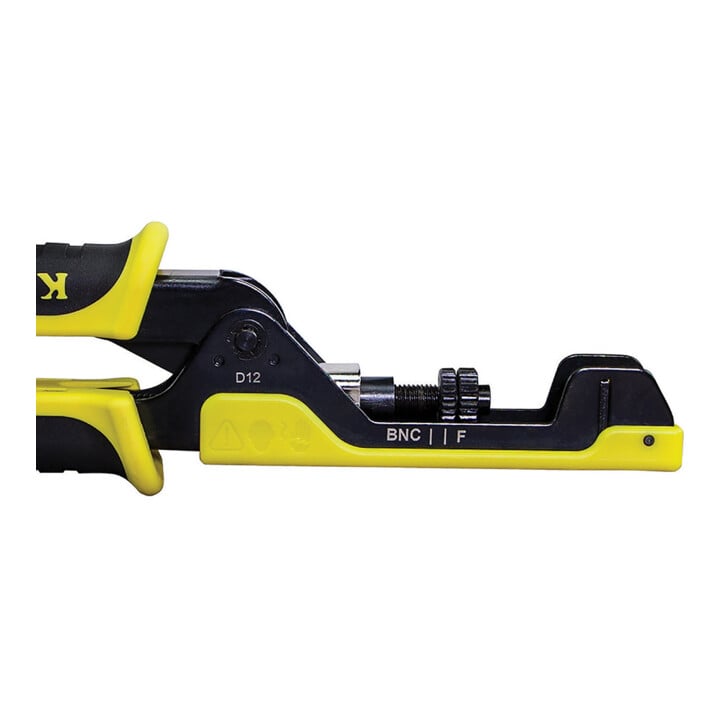 Klein Tools Compressietang coaxstekkers F BNC RCA 22,9 cm extra lang