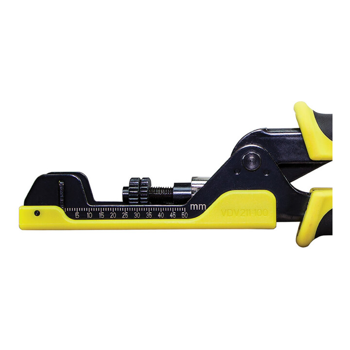 Klein Tools Compressietang coaxstekkers F BNC RCA 22,9 cm extra lang