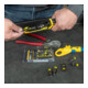 Klein Tools Connecteurs de compression F RG6 RG6Q universels, 10 pièces