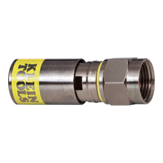 Klein Tools Connecteurs de compression F RG6 RG6Q universels 50 pièces