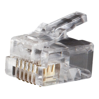 Klein Tools Connecteurs modulaires RJ12 6P6C, 25 pièces