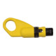 Klein Tools Dénude-câble coaxial 2 étapes RG59 RG6 RG6Q radial 11,7 cm 2 pièces