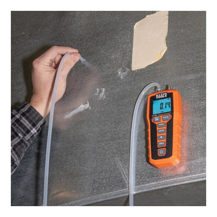 Klein Tools Differenzdruckmanometer digital ±60 inH2O mit Licht Magnet