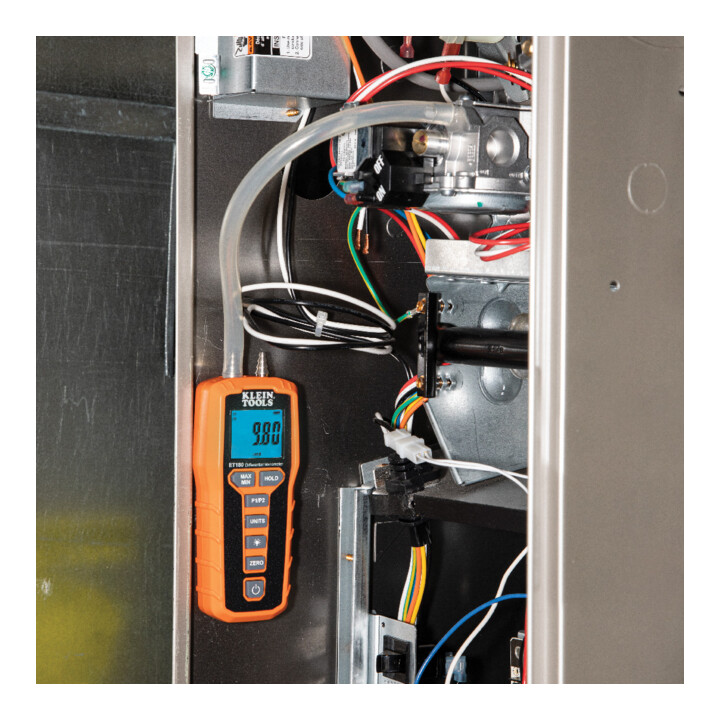 Klein Tools Differenzdruckmanometer digital ±60 inH2O mit Licht Magnet
